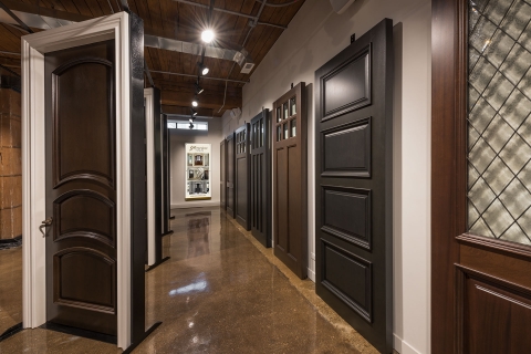 Glenview Haus Custom Doors and Wine Cellars Showroom in Chicago
