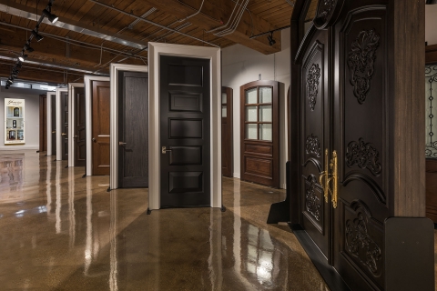 Glenview Haus Custom Doors and Wine Cellars Showroom in Chicago