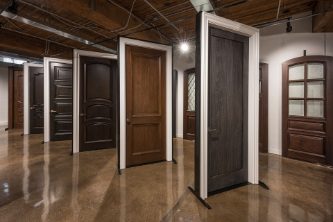 Glenview Haus Custom Doors and Wine Cellars Showroom in Chicago