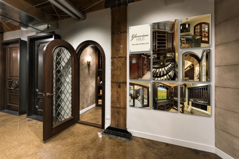 Glenview Haus Custom Doors and Wine Cellars Showroom in Chicago