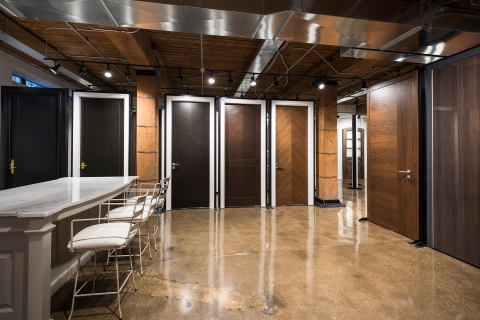 Glenview Haus Custom Doors and Wine Cellars Showroom in Chicago