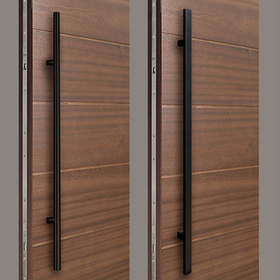 VERTICAL PULL BARS - Black