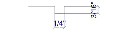 V-GROOVE C Size