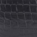 Croc Black Leather