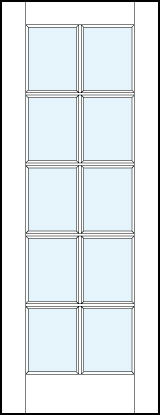 fl1000 MDF Interior Door