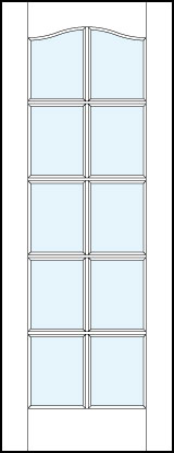 fl1010 MDF Interior Door