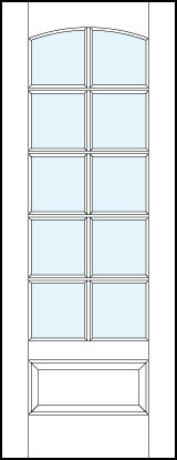 fl1021 MDF Interior Door