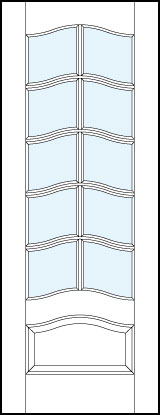 fl1030 MDF Interior Door