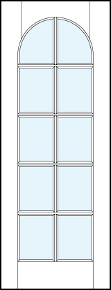 fl1040 MDF Interior Door