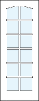 fl1230 MDF Interior Door
