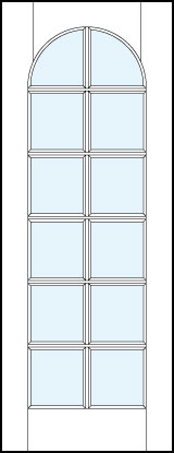 fl1240 MDF Interior Door
