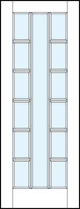 fl1300 MDF Interior Door