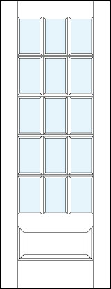 fl1501 MDF Interior Door