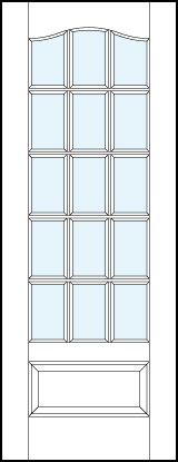fl1511 MDF Interior Door