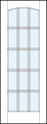 fl1520 MDF Interior Door