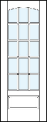 fl1521 MDF Interior Door