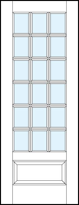 fl1801 MDF Interior Door