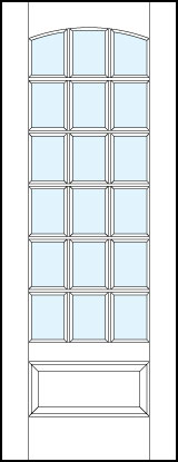 fl1821 MDF Interior Door