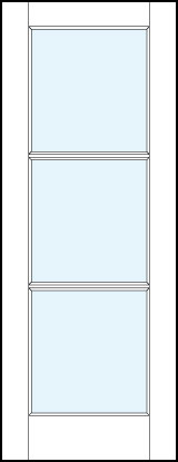 fl300 MDF Interior Door