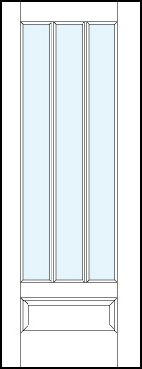 fl302 MDF Interior Door