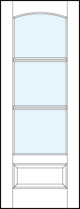 fl315 MDF Interior Door