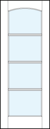 fl420 MDF Interior Door
