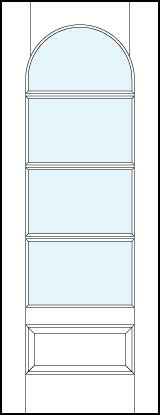 fl431 MDF Interior Door