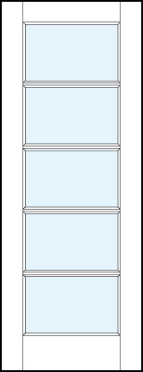fl500 MDF Interior Door