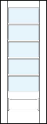 fl501 MDF Interior Door