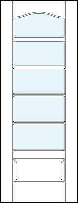 fl511 MDF Interior Door