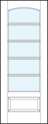 fl521 MDF Interior Door