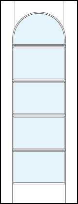 fl530 MDF Interior Door