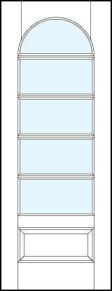 fl531 MDF Interior Door