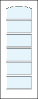 fl602 MDF Interior Door