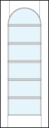fl603 MDF Interior Door
