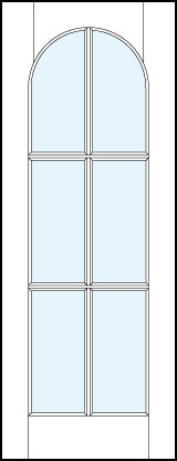 fl609 MDF Interior Door