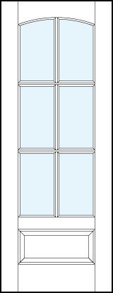 fl618 MDF Interior Door