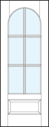 fl619 MDF Interior Door
