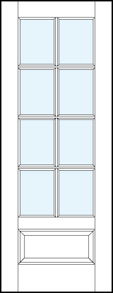 fl810 MDF Interior Door