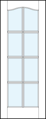 fl820 MDF Interior Door