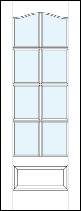 fl821 MDF Interior Door