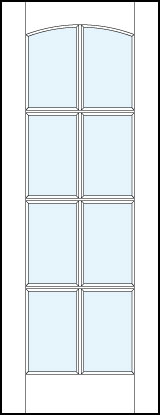 fl830 MDF Interior Door