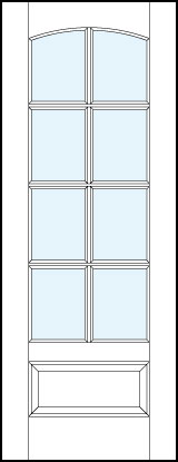 fl831 MDF Interior Door