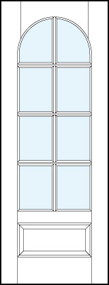 fl841 MDF Interior Door