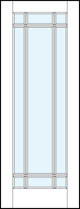 fl900 MDF Interior Door