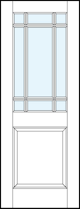 pl119 MDF Interior Door