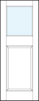 pl130 MDF Interior Door