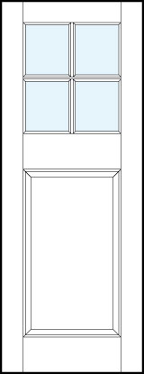 pl134 MDF Interior Door