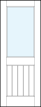 pl145 MDF Interior Door