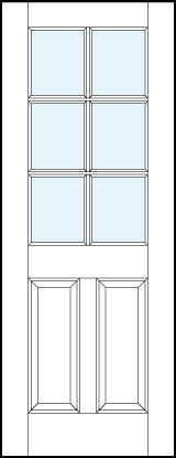 pl206 MDF Interior Door